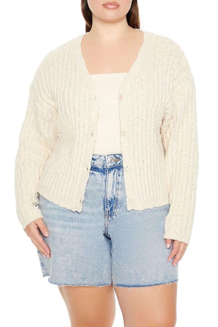 Plus Size Örgü Hırka