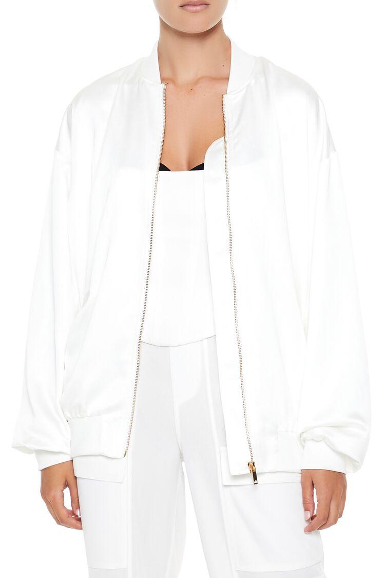 Saten Bomber Ceket