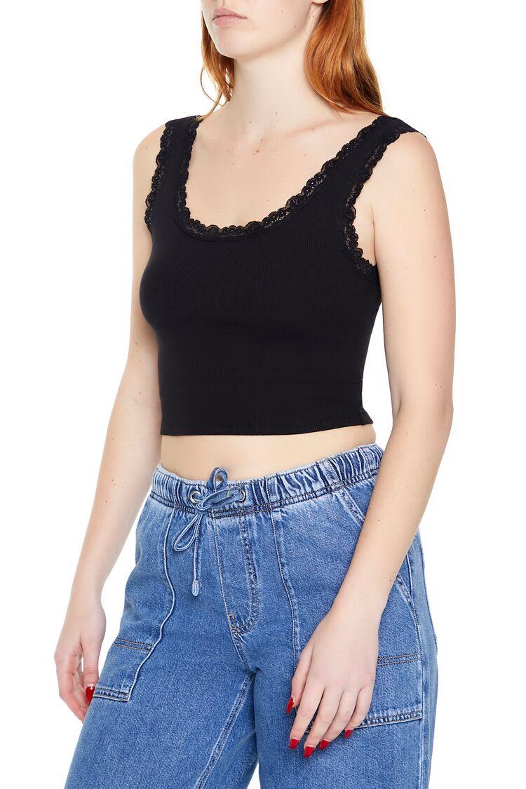 Dantel Detaylı Crop Atlet