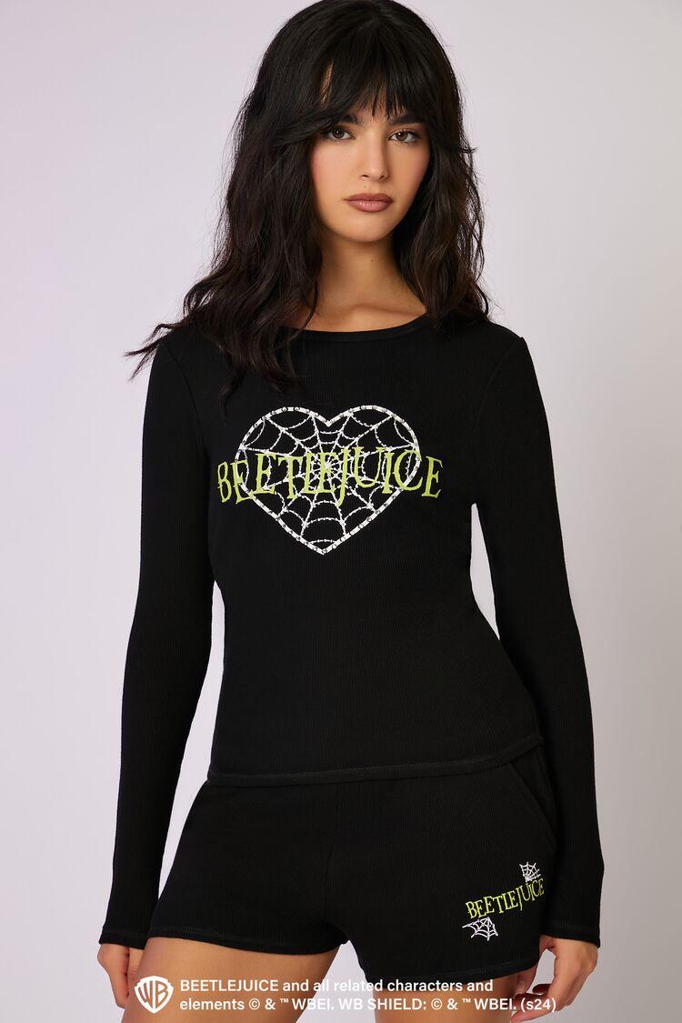 Beetlejuice Tişört & Şort Pijama Takımı