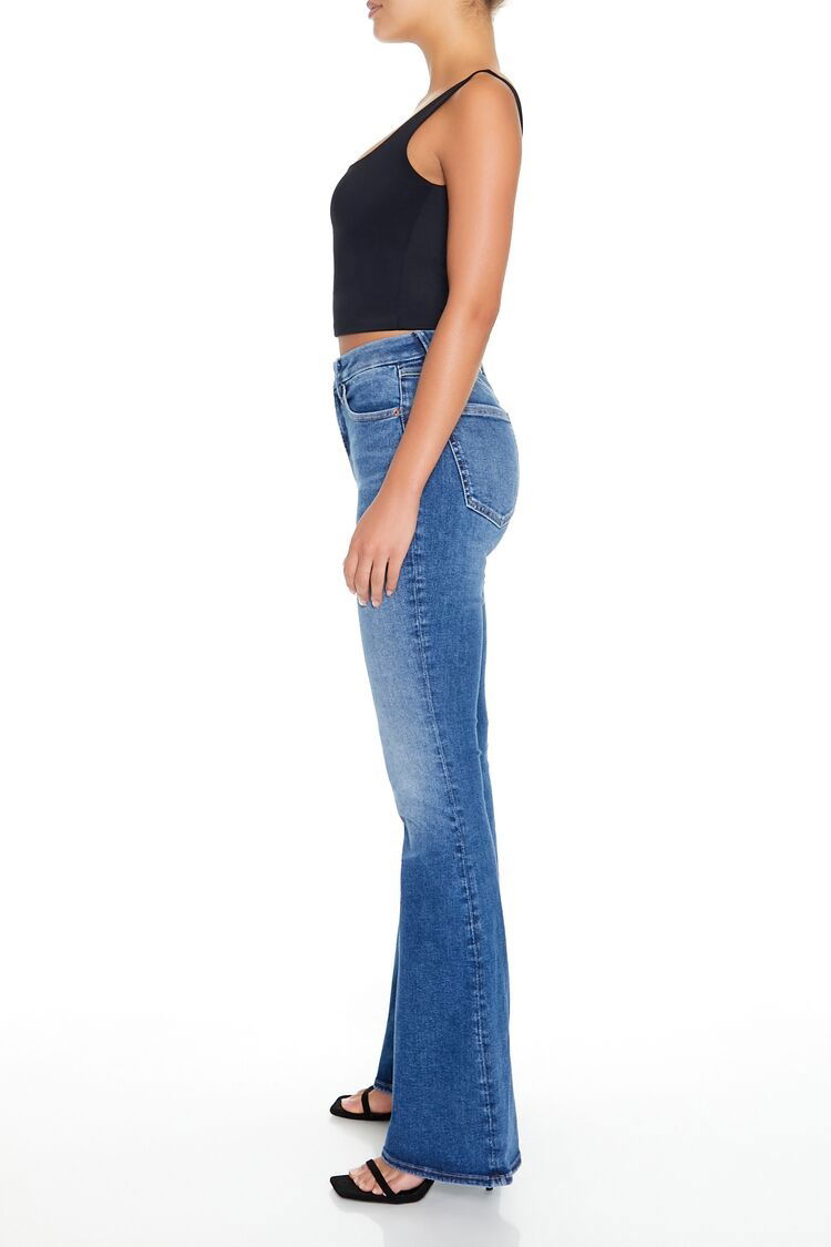 High-Rise Flare Jean Pantolon